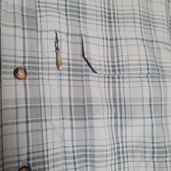 Eddie Bauer Lot Of 2 Men's Short Sleeve Button Up Plaid Shirts Size XXL - Picture 3 of 14